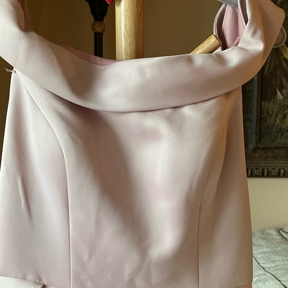 Ieena  for MacDuggal pale pink gown sz 10 - Picture 3 of 8